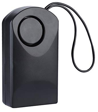 Kafuty 120db Wireless Touch Sensor Alarm Portable Loud Door Knob Alarm Security Anti Theft Alarm Ring for Door Handle, etc