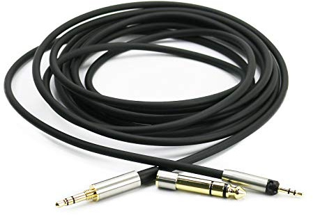 Replacement Audio Upgrade Cable Compatible with Audio Technica ATH-M50x, ATH-M40x, ATH-M70x Headphones 1.2meters/4feet