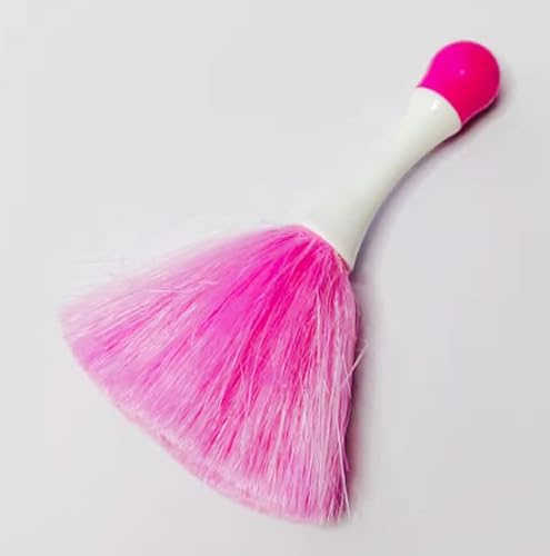 ASEANAO Spolverino statico, 20,3 cm, rosa, spolverino elettrostatico attira la polvere come un magnete, materiale in microfibra, testa leggera e soffice per oggetti delicati, lavare solo a mano