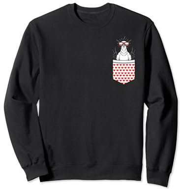 Sekretär Vogel Mit Sonnenbrille In Tasche Sweatshirt