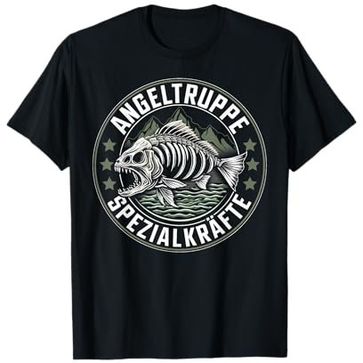 Angeltruppe Spezialkräfte lustiges Geschenk Spruch Angler T-Shirt