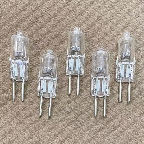 WYLIELAMSH GU5.3 Bi-Pin Base 5PCS Halogen Bulb Light Beads Tungsten Halogen G5.3 24V-250W
