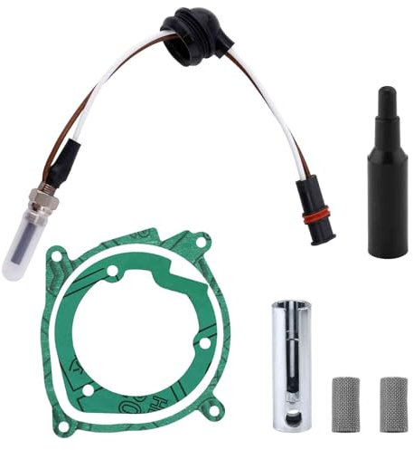 12V-2KW Glow Plug Repair Kit, Diesel Parking Heater Glow Plug Ceramic Glow Plug Heater Repair Parts Glow Ignition Plug Kit for Eberspacher Espar Airtronic D2 D4 D4S