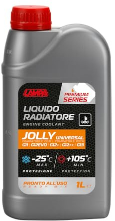 Lampa 38043 Premium Series Jolly - Líquido anticongelante universal para radiador (-25°C / +105°C) - 1 L