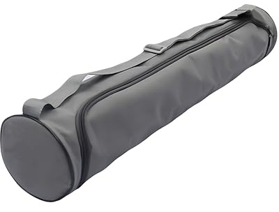 Copechilla Rutentaschen wasserdicht verdickt zylindrisch,Rutentasche mit Schultergurt 83cm,Angeltasche schwarz mit seitlichem Reißverschluss,Angelausrüstung angelruten Aufbewahrungstasche,Grau