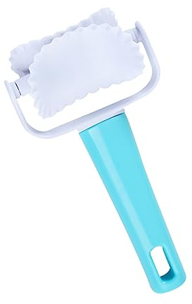Ciieeo Rotella Tagliapasta Rotonda Plastica per Biscotti e Pasta Stampo Forno Versatile per Crostate Fondant e Pizze Cutter per Impasti Facile da Usare