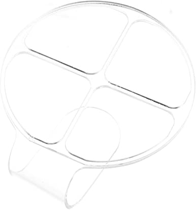 PENIKOKO Makeup Mixing Palettes Handheld Acrylic Makeup Palette for Eyeshadow Mixing for Nail Art Manicure