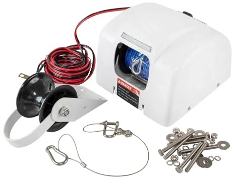 SMTYXS Cabrestante De Ancla Eléctrico For Barco Agua Salada con Control Remoto Inalámbrico Rendimiento Potente