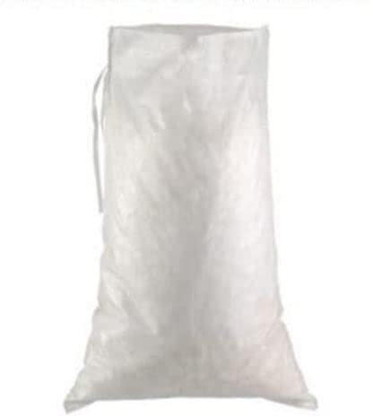 10 sandsäckar med hög vatten/PP – bandservettväskor 40 x 60 cm + 10 st. Miko tilläggslås