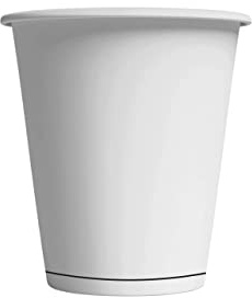 MONOUSALO 500 Bicchierini Caffè Carta 80ml Ultra-Resistenti Uso Professionale - Bicchieri Usa e Getta Bevande Calde e Fredde - Modello Neutral 2,5 OZ (BIANCO)