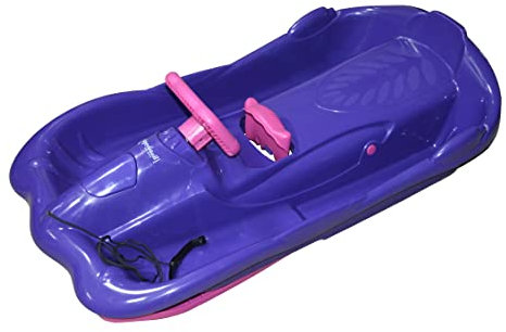 Funwave AlpenGaudi Alpenspace Purple 100x54x28 cm Mädchenbob Bob Lenkbob