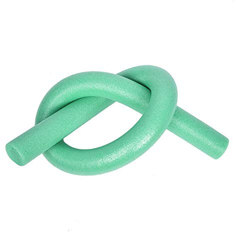 2er Set Schwimmnudel Pool Nudel Floater Poolnudel Flexible Water Float Woggle Noodles Wassernudel für Kinder Erwachsene (Grün)
