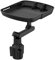 Lam-lord Cup Holder Tray Table, Car Drink Holders Tray, 360º Rotation Adjustable Stretchable Non-Slip Car Tray for Eating, Portable Car Interior Organizer Accessories(black)