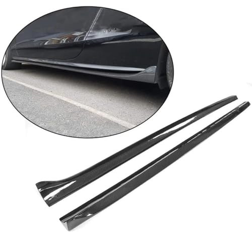 THOMIX Auto Seitenschweller für Audi A5 S5 A5 Sline Coupe Convertible 2-Door 2008-2016, Seitenschweller Splitter Lip Winglet Diffusor, Auto Seitenrock, Trittbretter Seitenschweller, Auto Zubehör
