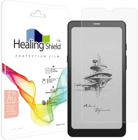 Healing Shield Protector de pantalla para Onyx Boox Palma 2 / Palma 1, papel ligero antirreflejos con textura mate, papel ligero AG