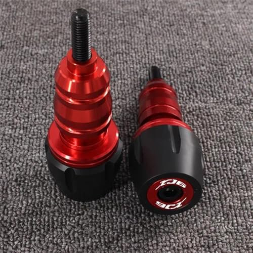 SQNYDH Motorrad-Anti-Crash-Protector Für Yamaha XJ6 XJ 6 XJ6 Diversion 2009-2015 Rahmengleiter Sturzschutz Sturzpad Rahmengleiter(Rot)