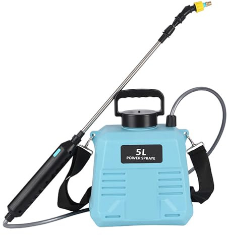 5L Spruzzatore Elettrico Annaffiatoio Ad Alta Pressione Agricolo Con Bacchetta Telescopica Ricaricabile Elettrico Misting Telescopico Giardino