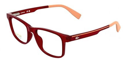 Lacoste L3663 615 TRANSPARENT RED LUMI 47/15/135 barn glasögonram