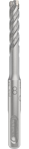 Bosch 1x PRO SDS plus-5X Hammer Drill Bit | for Reinforced concrete, Concrete, Ø 8,00 mm, Professional Accessory Rotary Hammer