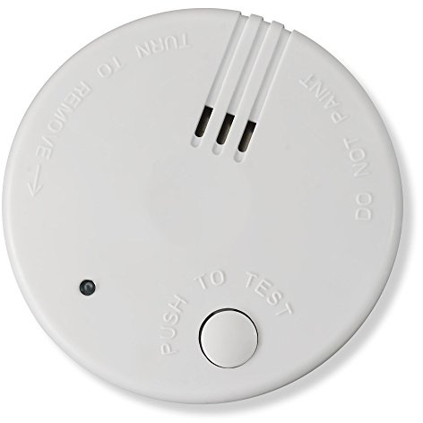 8x NEMAXX FL2 Mini Détecteur de fumée de haute qualité, diskret et avec technologie photoélectrique sensible + 8x NEMAXX Support magnétique
