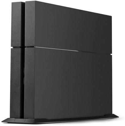 KlsyChry PS4 Vertikaler Standfuß für PlayStation 4 mit integrierten Kühlschächten und rutschfesten Füßen, Schwarz (Not for PS4 Slim & PS4 Pro)