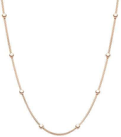 LIEBESKIND Berlin Halskette (Roségold, Edelstahl)