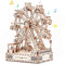 Cuteefun Maquette en Bois a Construire, Grande Roue avec Musique, Puzzle 3D Bois, Jeu de Construction en Bois Adulte, Cadeaux pour Garçons Filles Ados Hommes et Femmes