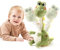 TUMAMA KIDS Sprechender Dinosaurier Spielzeug, Elektronische Dinosaurier Spielzeug Nachsprechen, Tanzender Musikspielzeug Plüsch, Kinderspielzeug Interaktive Plüschtiere ab 1 2 3 Jahr