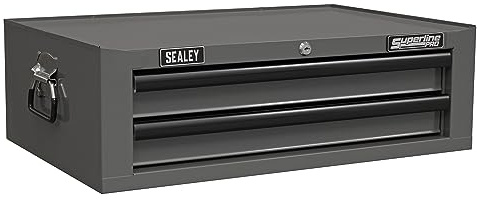 Sealey Superline Pro 2 Drawer Mid-Box Tool Chest with Ball-Bearing Slides AP26029TG