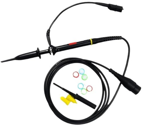 JZGDX Sonde d'oscilloscope numérique PP-80B/150B/200B/300B, sondes de Test X1 X10 80Mhz 150MHz 200MHz 300MHz 130cm de Longueur (Color : PP-80B(80MHz))