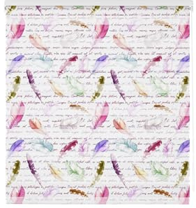 Estoralis | Noche y Dia Estampado | Estor Enrollable Diseño Moderno | Doble Tejido Estampado | Modelo T-3125 | 110 x 180 cm (Ancho/Alto) Tamaño Tela 107 x 175 cm | Estores para Ventanas y Puertas