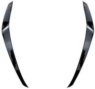 JCAKES Auto Frontspoiler Für VW Für Golf 7 GTI 2013-2016 Frontschürze Seite Air Vent Trim Auto Intake Rahmen Grille Splitter Spoiler Canard Lip Frontsplitter Stoßstangenlippe (Farbe : 2PCS Below)