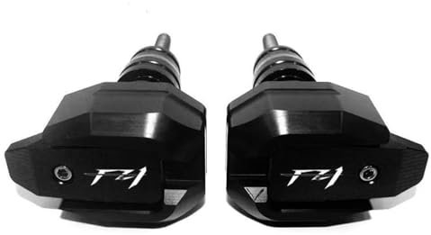 HZBHD Sturzschutz Motorrad-Sturzpads, Sturzpad, Rahmengleiter, Kollisionsschutz Für Yamaha FZ-1 FZ-6 FZ-8, Für FAZER FZ 1 FZ 6 8 Crashschutz(Schwarz,X-1)