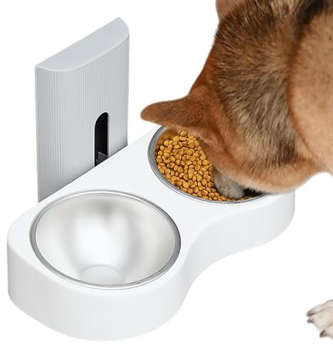 Katzennäpfe zur Wandmontage | Höhenverstellbare Katzennäpfe | Katzenwasserschalen | Platzsparender Hundenapf | Wandmontierte Haustiernäpfe | Haustierfutterstation | Verstellbare Fütterungswerkzeuge