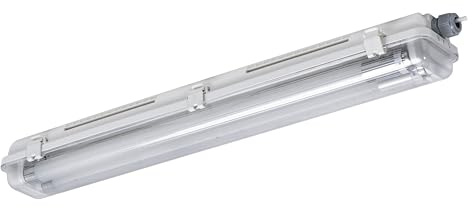 OSRAM SUBMARINE® NATURE LOOP armatur för våtutrymme med LED-lysrör, vit, 14W, 1600lm, kallvit, dammtät, skyddad mot vattenstrålar, 40 000 timmar, energisparande, dagsljussensor, rörelsesensor