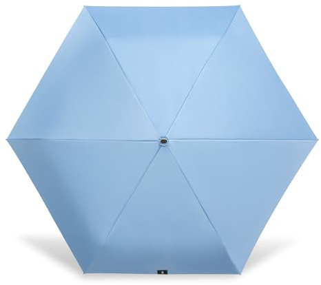 ShedRain Super-Slim Compact Travel Umbrella – Auto Open & Close Sun Protection Design, Lightweight Portable Wind-Resistant Model with UPF 50+ UV Block, 42 Arc & 10.5 Folded Size