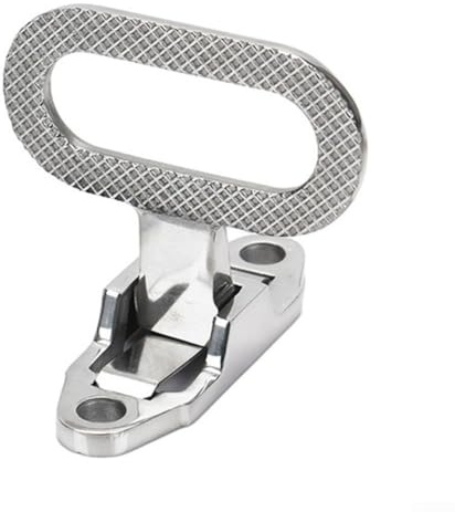 Klapptritt, Bootsanhänger-Stufen, Wohnmobil-Stufen: Marine-Grade Edelstahl, Klappbootstufen, robuste Heckhalterung, Leiterstufe für Boot, Anhänger, Wohnmobil, Marine, Deck-Hardware (120 x 80)