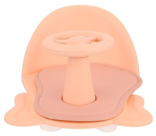 Toddmomy Asiento de Baño para Bebés Ventosa Antideslizante y Respaldo Acolchado para Recién Nacidos y Pequeños Hogar
