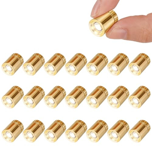 AUAUY 22 st mini LED-lampor för dockhus, mini LED små lampor, vit | Batteridriven guldsnäcka gör-det-själv miniatyrlampor för hantverk papperslykta, dockhusdekoration, festdekoration