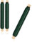 Com-Four® - Alambre para flores color verde, de 65 mm de grosor, cada 100 g están envueltos en un palo de madera, 03 Stück - grün