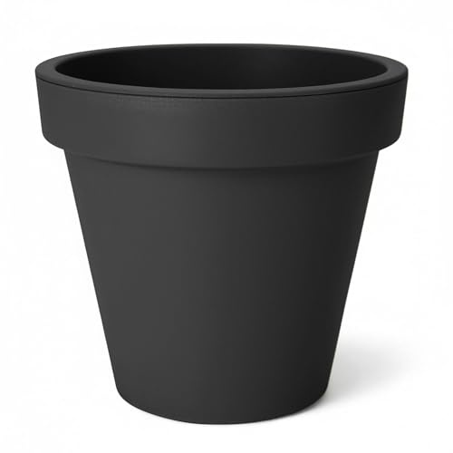 Spetebo XXL Växtkruka – Ø 38 cm – plast blomkruka stor blomkruka planteringskruka