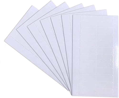 EBANKU 180 Pieza Cinta de Extensión de Pelo, Doble Cara Invisible Ultrarresistente Reemplazo Tape Adhesivas para Trama del Cabello y Extensión de Cabello