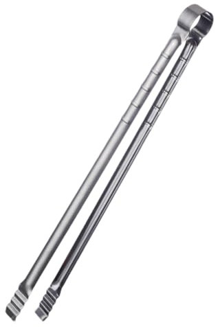 Pinks de parrilla de acero inoxidable, pinzas de cocción de acero inoxidable,Tangas de metal de manejo sin deslizamiento para cocinar | Gadget de cocina ergonómico para alimentos de pescado