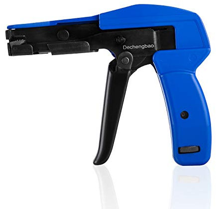 Outil d'installation d'attaches zippées, tension puissante avec coupe-flux intégré, réglable, prise confortable, pistolet à attaches de câble léger à ressort