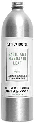 1L Eco Friendly Naturally Fragranced All Purpose Liquid Conditioner & Softener - Made in Britain | Concentrated Formula Natural Scented Laundry Fabric Conditioner | Palm Oil, Cruelty Free - 118 Washes