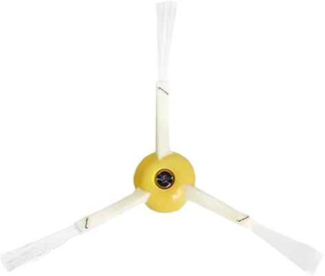 TALENTEC home | 1x Cepillo Lateral de Repuesto, y Tornillo, Compatible con Robot Aspirador iRobot Roomba Series 800 y 900 | Color Amarillo y Blanco