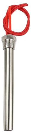LVSELINGI 220v Cartridge Heater Water Heating Element with 3/4(25mm) Thread Immersion Tubular Heater Cheerfully(2KW 20x300mm)