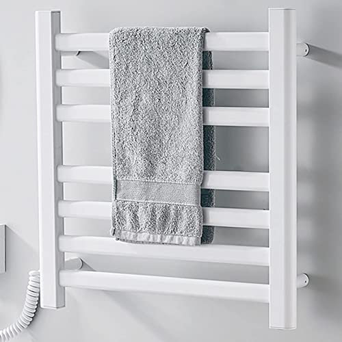 Scaldasalviette elettrico Scaldasalviette elettrico, scaldasalviette da parete Scaldasalviette in acciaio inox per il bagno Scaldasalviette elettrico portatile in alluminio con 4 e 7 barre riscal