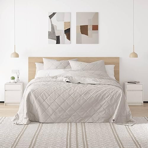 CINDERFUL Nachtschränke 2 STK. Weiß 40x31x50 cm Massivholz Kiefer,Elegante Nachttische aus massivem Kiefernholz mit viel Stauraum für eine stilvolle Einrichtung Schlafzimmer, Wohnen Möbel