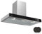 Klarstein AirNova Dunstabzugshaube - 90 cm Wandhaube, 620 m³/h Luftstrom, A++ Energieeffizienz, LED 6500 K, Leise 49 dB, Umluft & Abluft, Edelstahl, Tastensteuerung